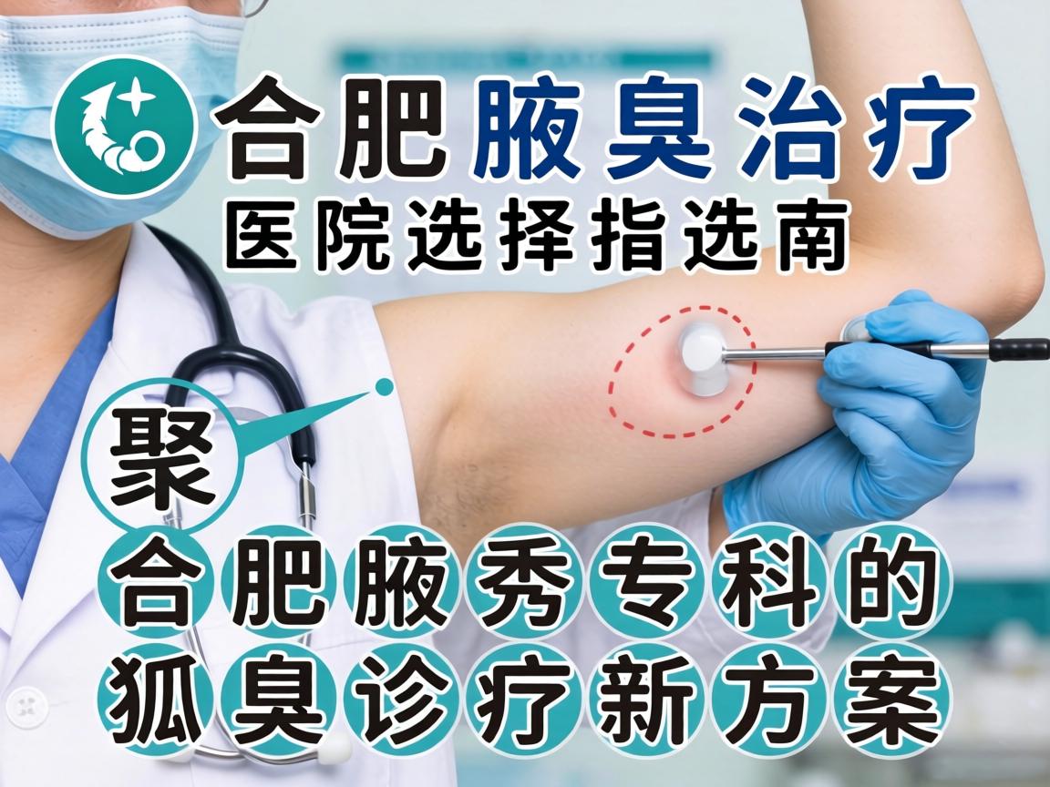 合肥腋臭治疗医院选择指南,聚焦合肥腋秀专科的狐臭诊疗新方案 合肥腋臭治疗医院选择指南,聚焦合肥腋秀专科的狐臭诊疗新方案