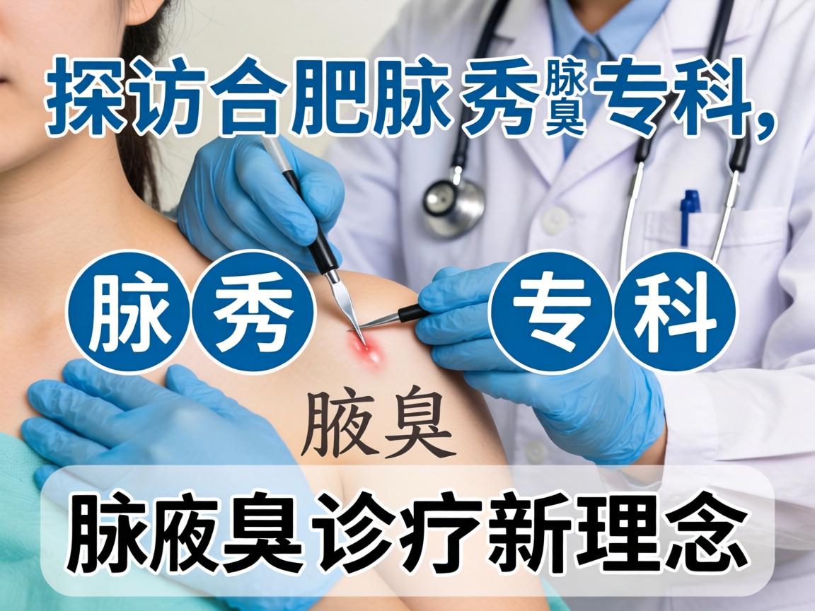 探访合肥腋秀腋臭专科，解析腋秀专科的腋臭诊疗新理念