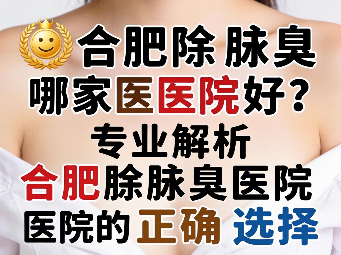 合肥除腋臭哪家医院好?专业解析合肥除腋臭医院的正确选择 合肥除腋臭哪家医院好?专业解析合肥除腋臭医院的正确选择