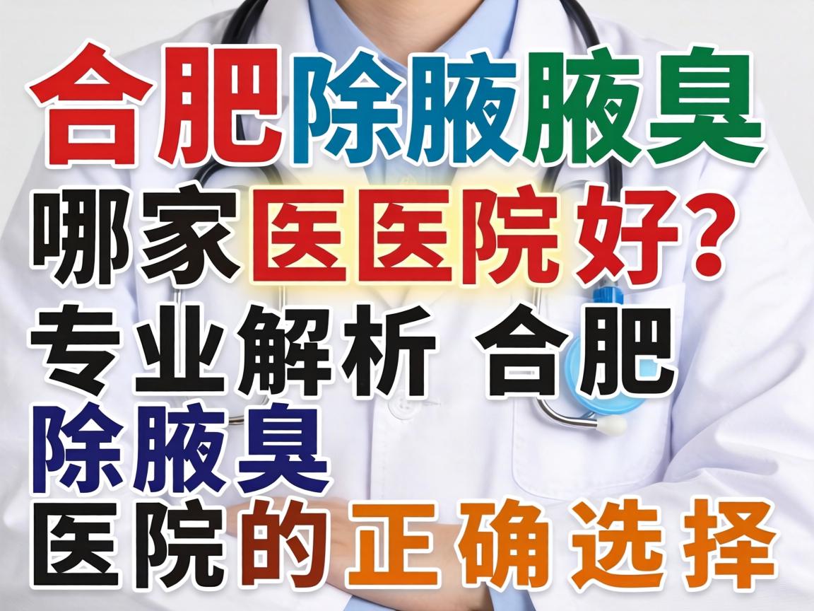 合肥除腋臭哪家医院好?专业解析合肥除腋臭医院的正确选择 合肥除腋臭哪家医院好?专业解析合肥除腋臭医院的正确选择