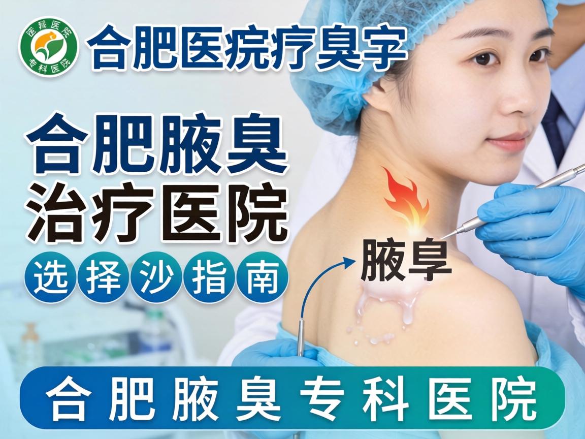合肥腋臭治疗医院选择指南，详解合肥腋臭专科医院