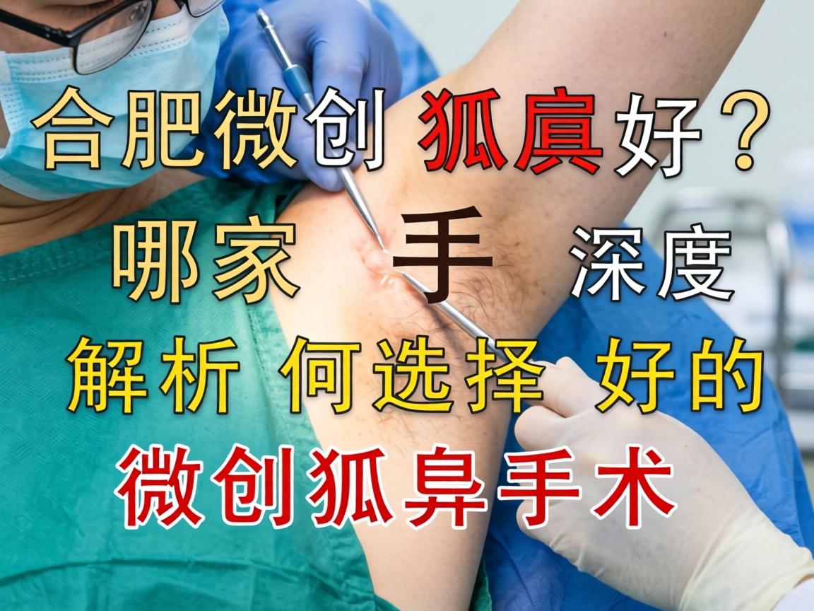 合肥微创狐臭手术哪家好?深度解析如何选择好的微创狐臭手术 合肥微创狐臭手术哪家好?深度解析如何选择好的微创狐臭手术