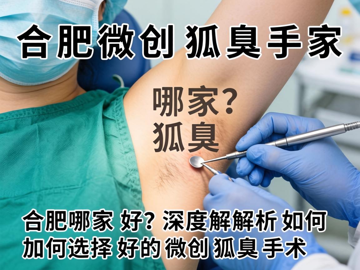 合肥微创狐臭手术哪家好?深度解析如何选择好的微创狐臭手术 合肥微创狐臭手术哪家好?深度解析如何选择好的微创狐臭手术