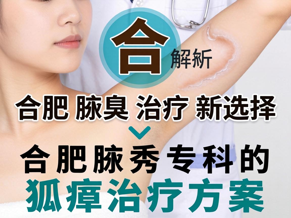 合肥腋臭治疗新选择,解析合肥腋秀专科的狐臭治疗方案 合肥腋臭治疗新选择,解析合肥腋秀专科的狐臭治疗方案