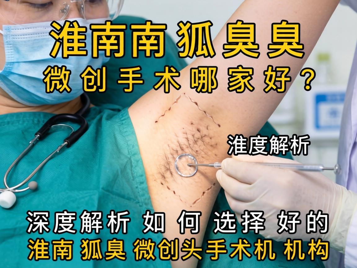 淮南狐臭微创手术哪家好?深度解析如何选择好的淮南狐臭微创手术机构 淮南狐臭微创手术哪家好?深度解析如何选择好的淮南狐臭微创手术机构