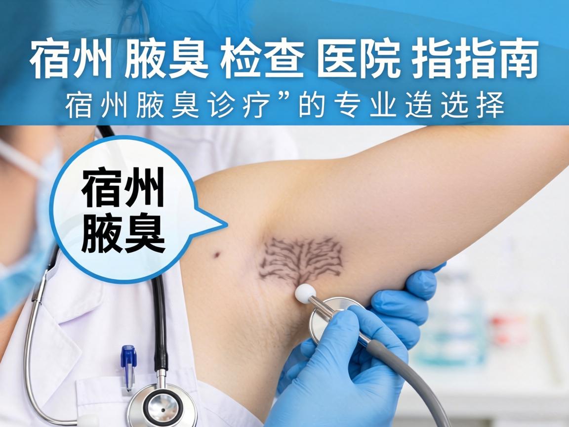 宿州腋臭检查医院指南,详解宿州腋臭诊疗的专业选择 宿州腋臭检查医院指南,详解宿州腋臭诊疗的专业选择