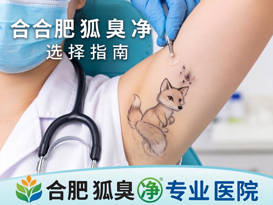 合肥狐臭净选择指南，解析合肥狐臭净专业医院