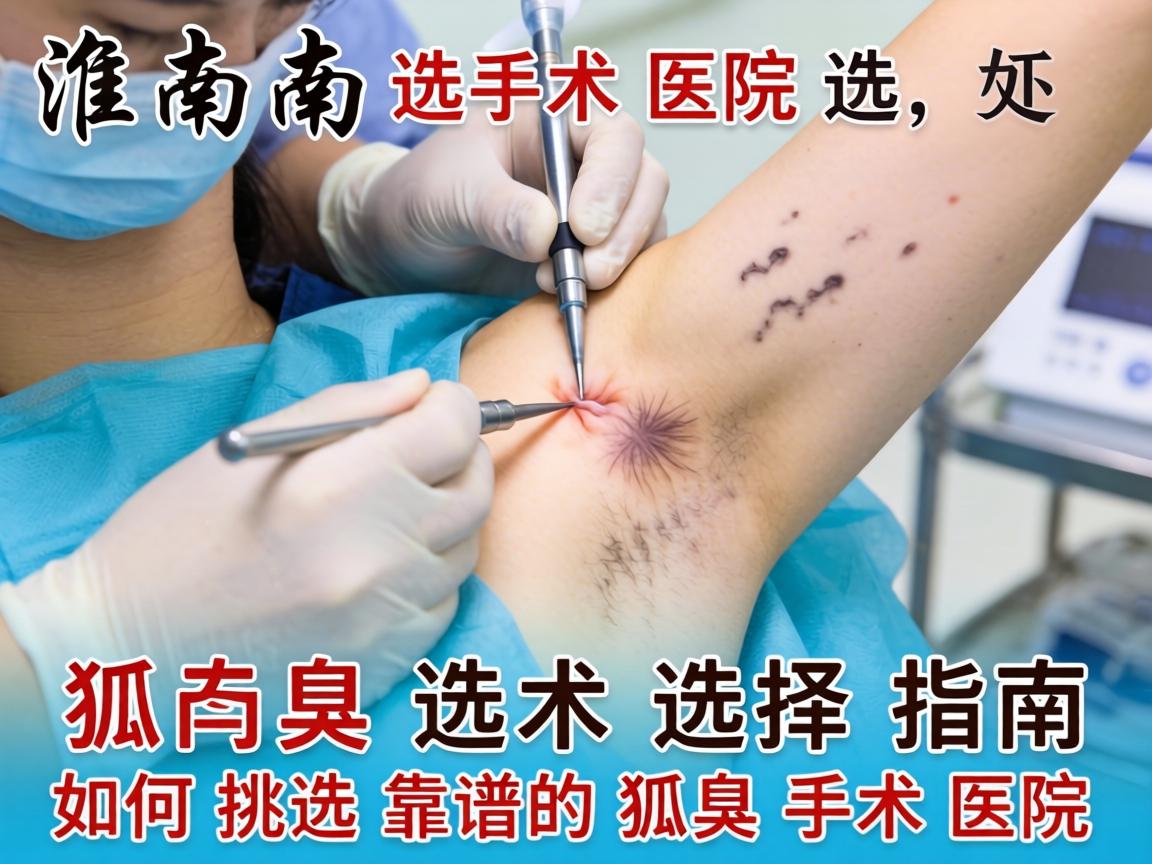 淮南狐臭手术医院选择指南，如何挑选靠谱的狐臭手术医院