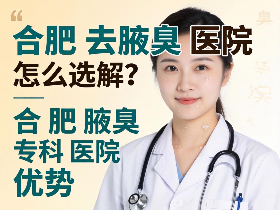 合肥去腋臭医院怎么选?详解合肥腋臭专科医院优势 合肥去腋臭医院怎么选?详解合肥腋臭专科医院优势