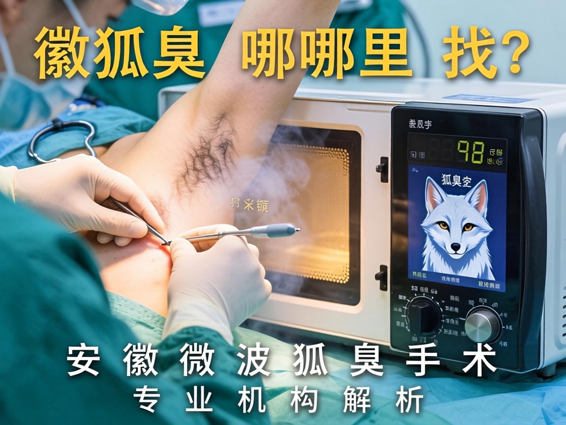 微波狐臭手术哪里找？安徽微波狐臭手术专业机构解析