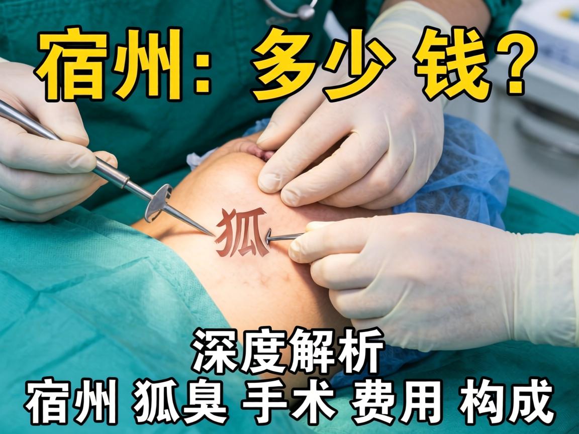 宿州狐臭手术多少钱？深度解析宿州狐臭手术费用构成