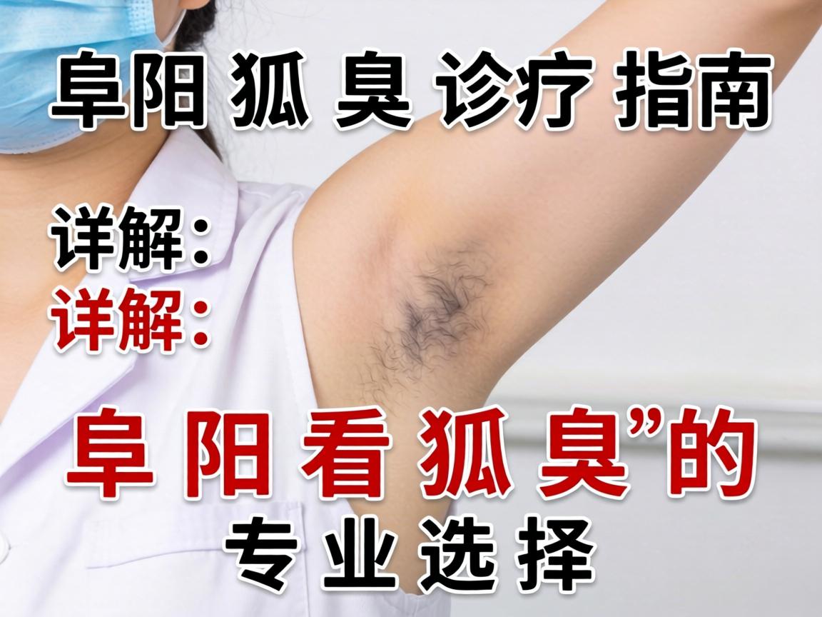 阜阳狐臭诊疗指南，详解阜阳看狐臭的专业选择