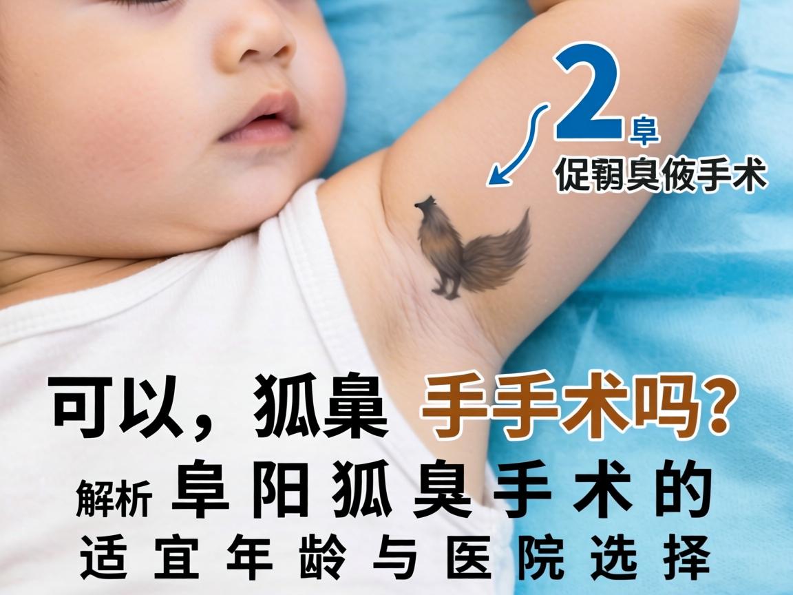 12岁可以狐臭手术吗？解析阜阳狐臭手术的适宜年龄与医院选择