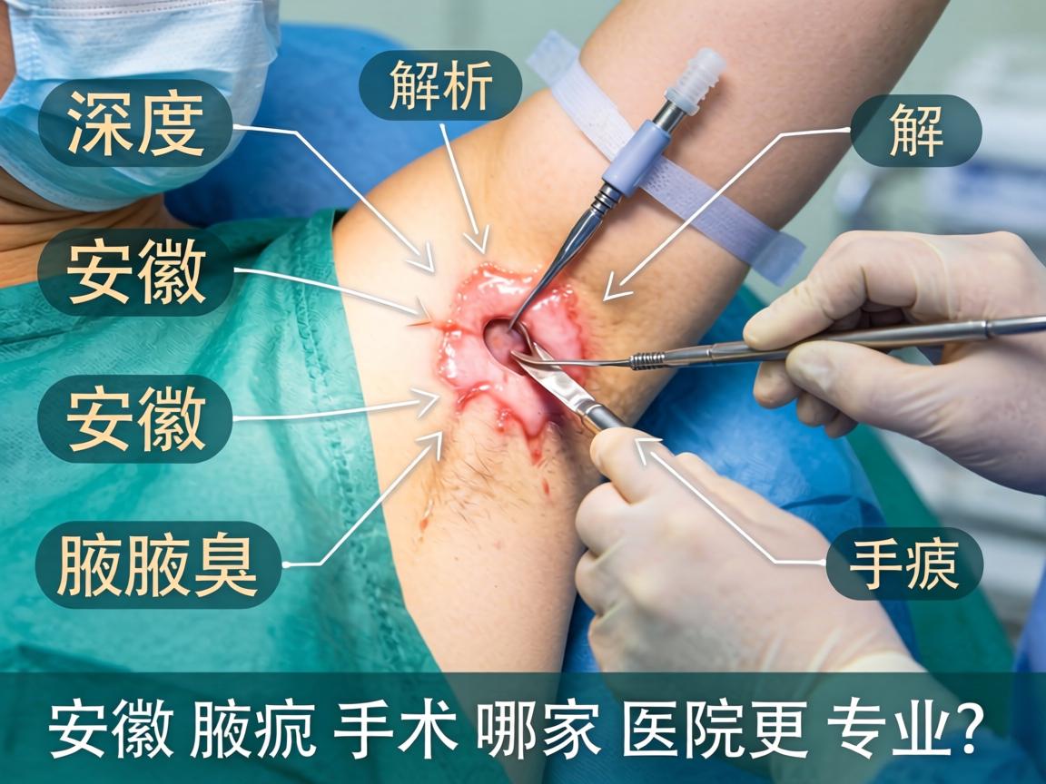 深度解析安徽腋臭手术，安徽腋臭手术哪家医院更专业？