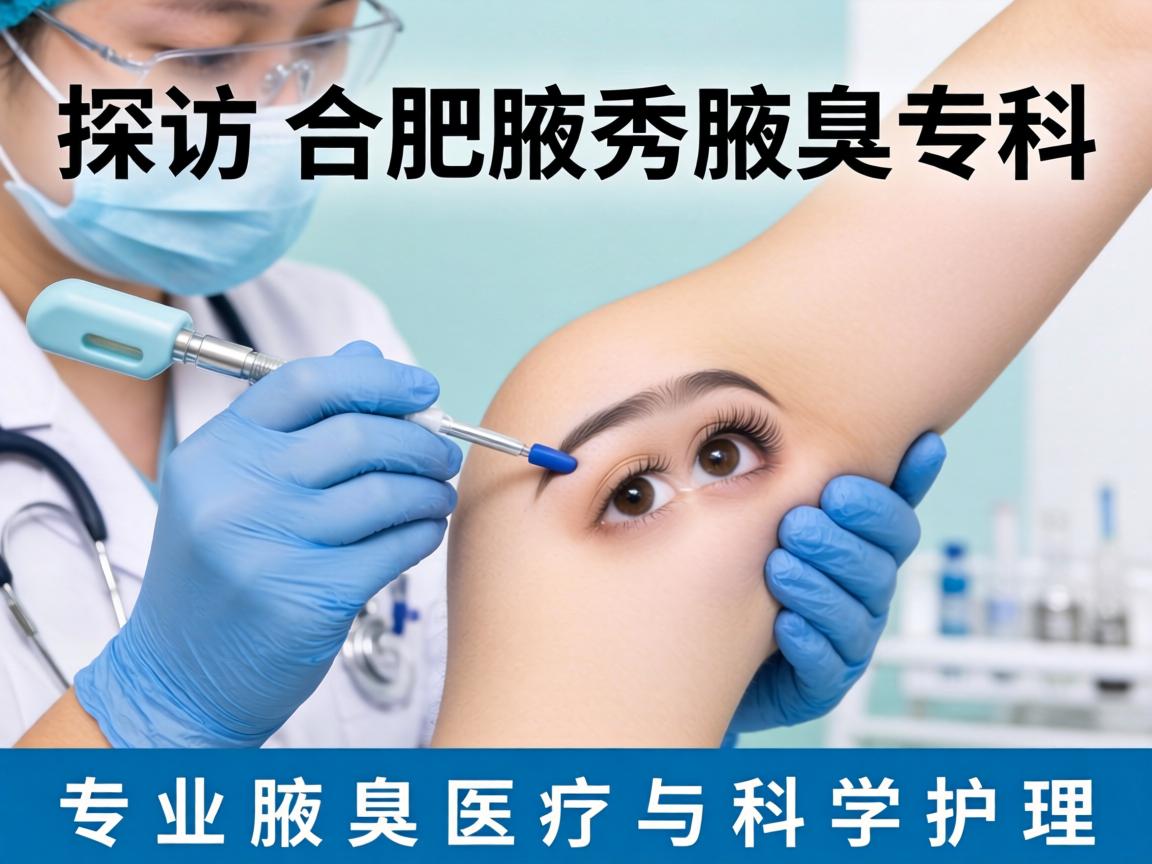 探访合肥腋秀腋臭专科，解析专业腋臭医疗与科学护理