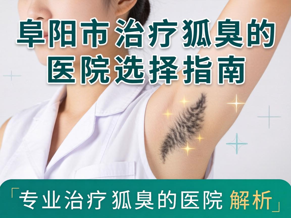 阜阳市治疗狐臭的医院选择指南，专业治疗狐臭的医院解析