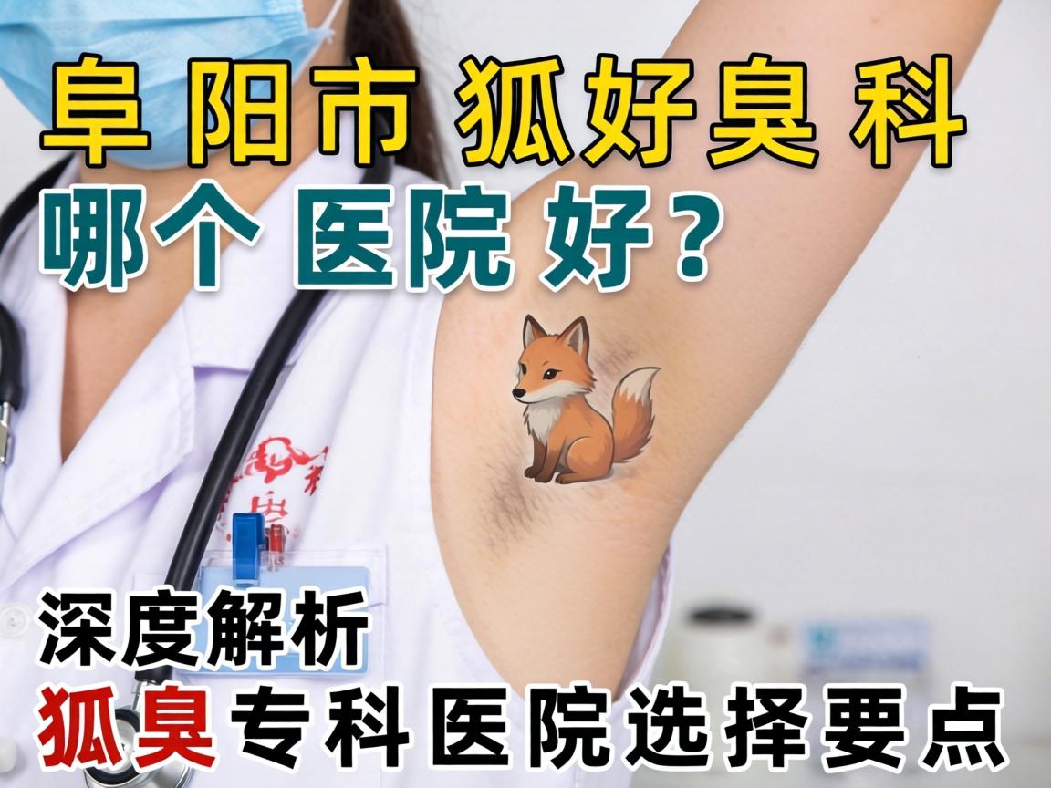 阜阳市狐臭科哪个医院好？深度解析狐臭专科医院选择要点