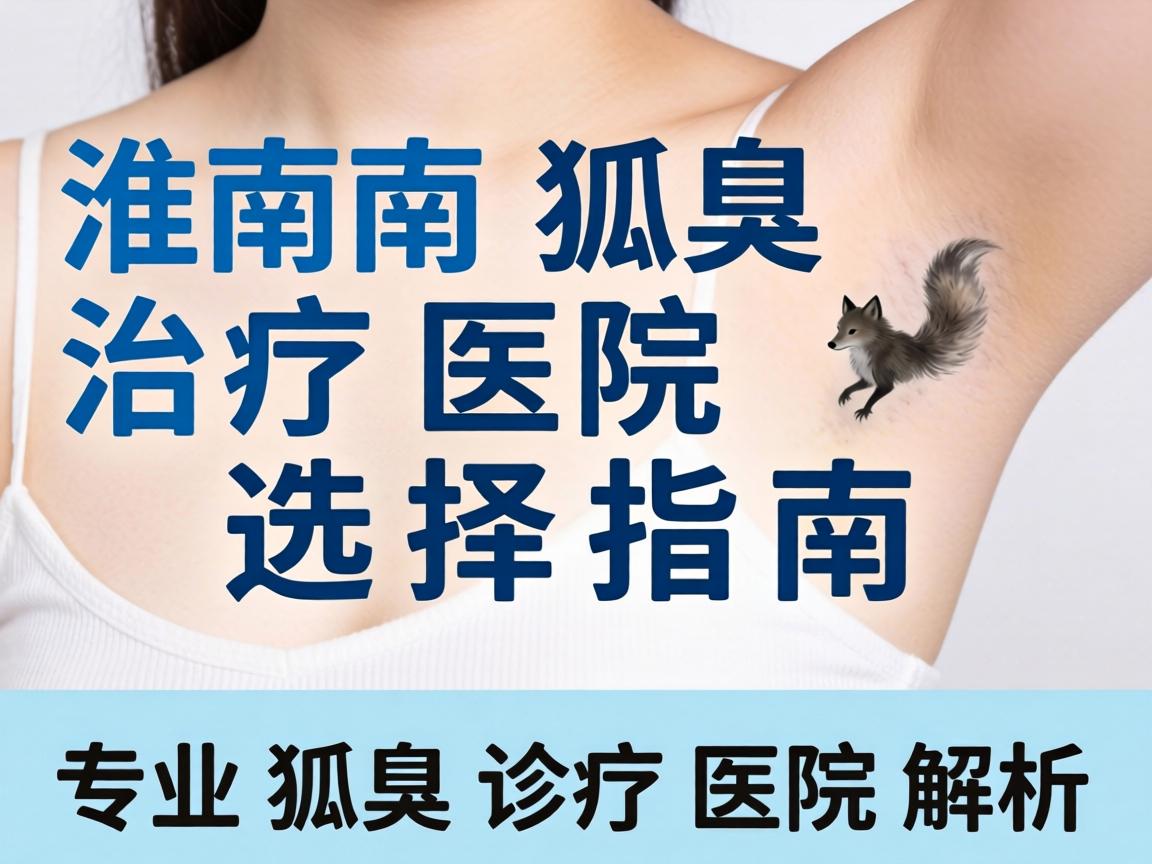 淮南狐臭治疗医院选择指南，专业狐臭诊疗医院解析