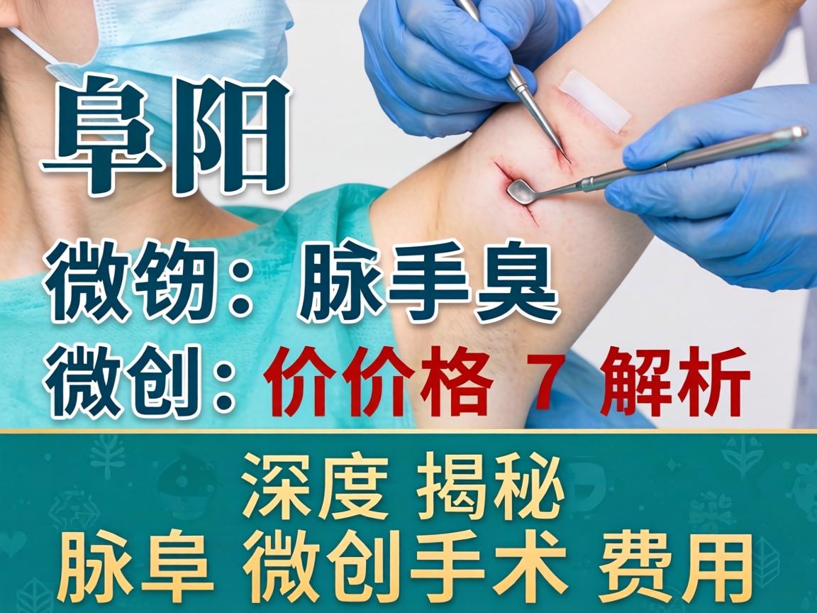 阜阳腋臭微创手术价格解析，深度揭秘腋臭微创手术费用