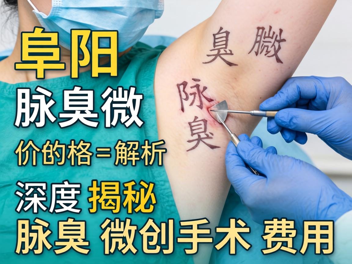 阜阳腋臭微创手术价格解析，深度揭秘腋臭微创手术费用