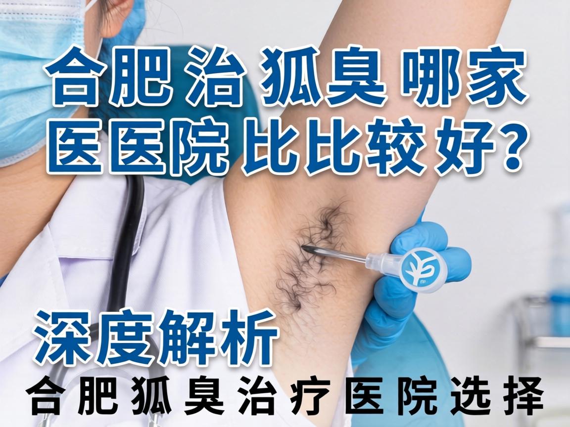 合肥治狐臭哪家医院比较好？深度解析合肥狐臭治疗医院选择