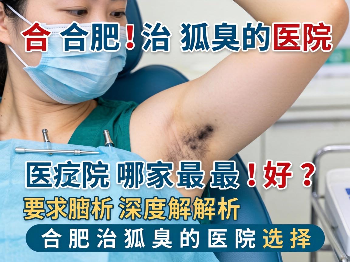 合肥治狐臭的医院哪家最好?深度解析合肥治狐臭的医院选择 合肥治狐臭的医院哪家最好?深度解析合肥治狐臭的医院选择