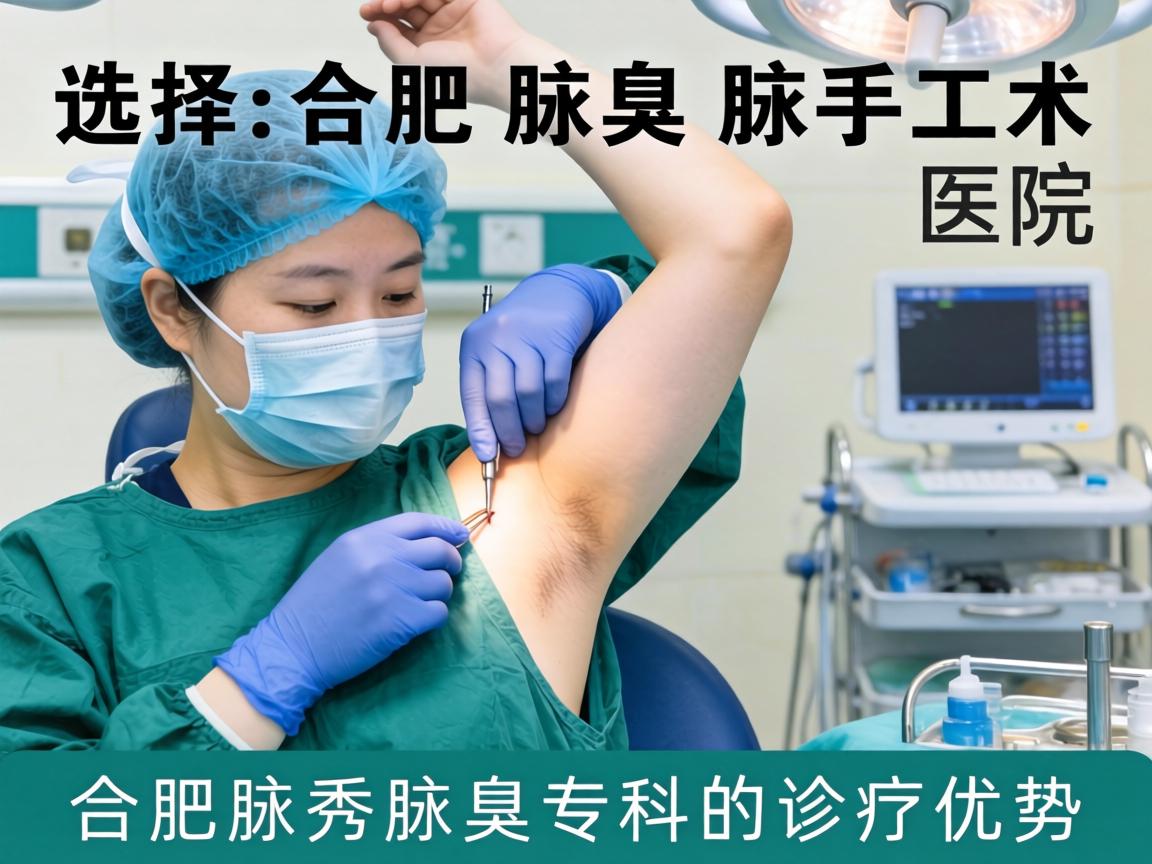 选择合肥腋臭手术医院，解析合肥腋秀腋臭专科的诊疗优势