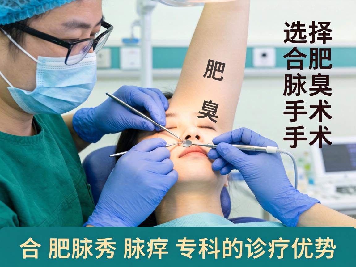 选择合肥腋臭手术医院，解析合肥腋秀腋臭专科的诊疗优势
