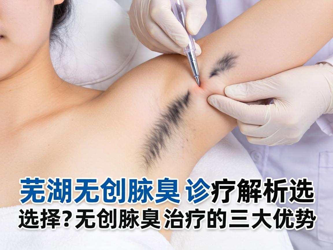 芜湖无创腋臭诊疗解析，选择无创腋臭治疗的三大优势