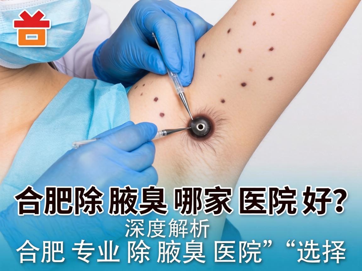 合肥除腋臭哪家医院好？深度解析合肥专业除腋臭医院的选择