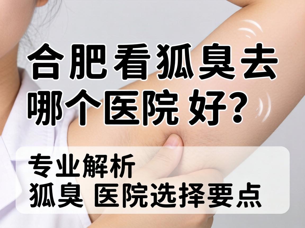 合肥看狐臭去哪个医院好?专业解析狐臭医院选择要点 合肥看狐臭去哪个医院好?专业解析狐臭医院选择要点