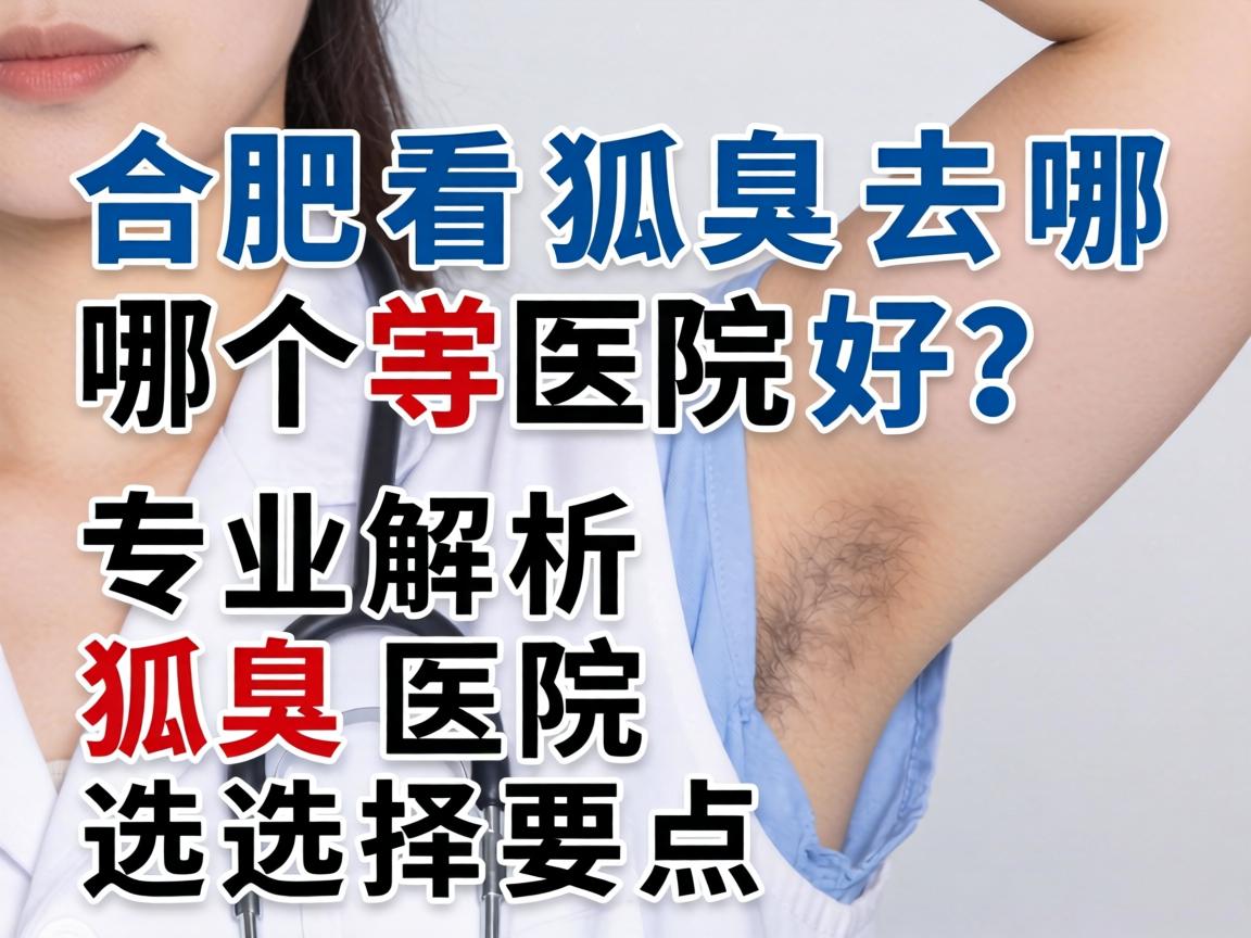 合肥看狐臭去哪个医院好?专业解析狐臭医院选择要点 合肥看狐臭去哪个医院好?专业解析狐臭医院选择要点