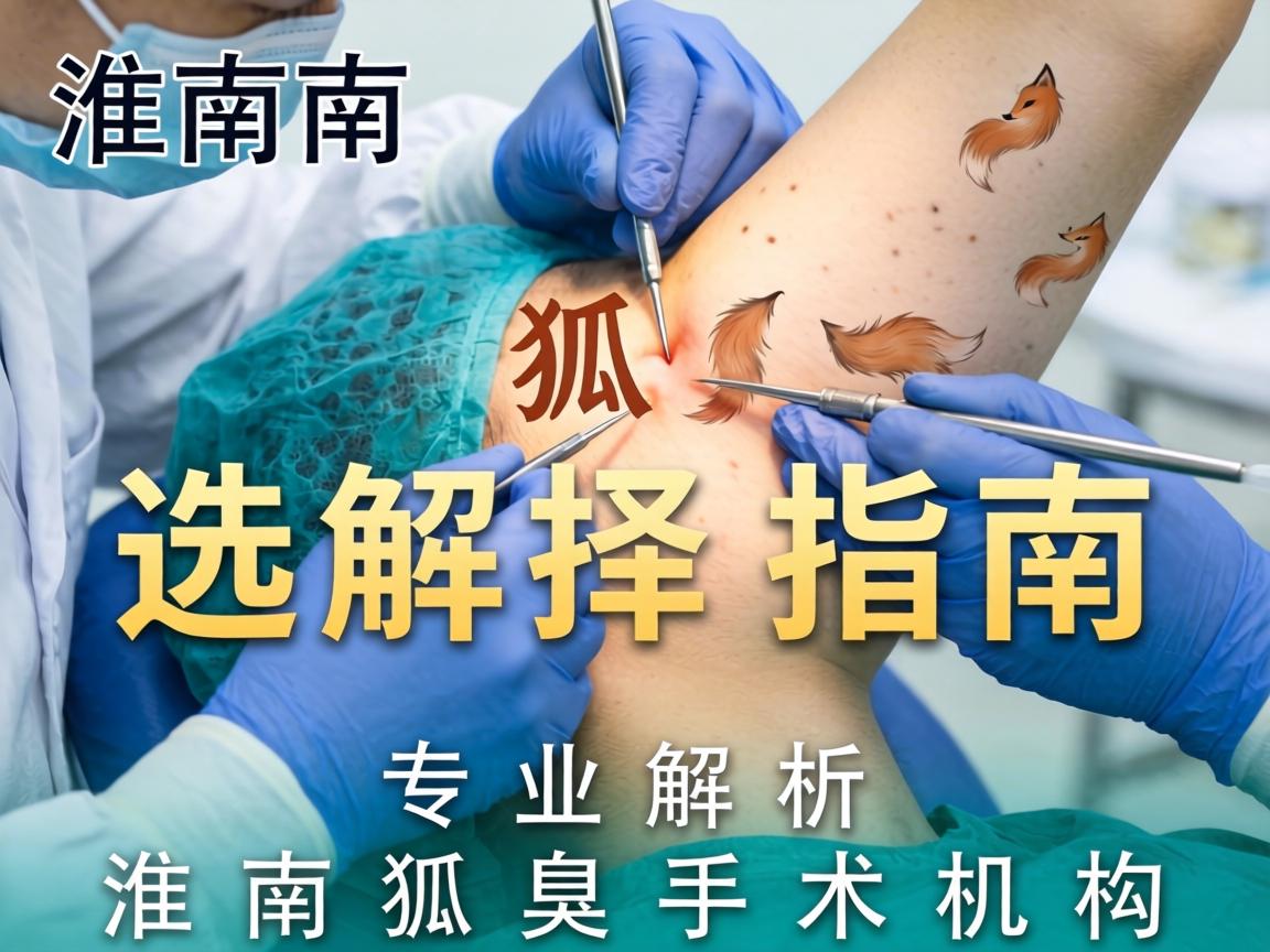 淮南狐臭手术选择指南，专业解析淮南狐臭手术机构