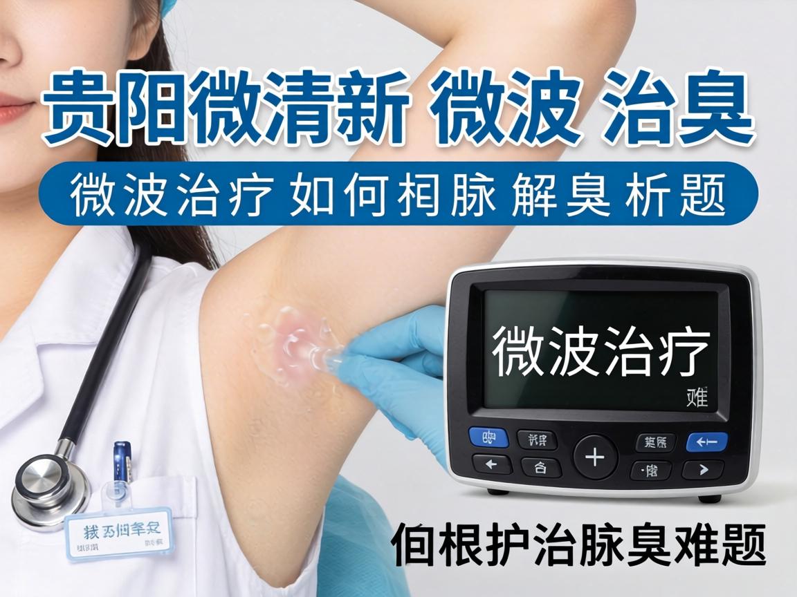 贵阳清新微波治疗腋臭解析，微波治疗如何根治腋臭难题