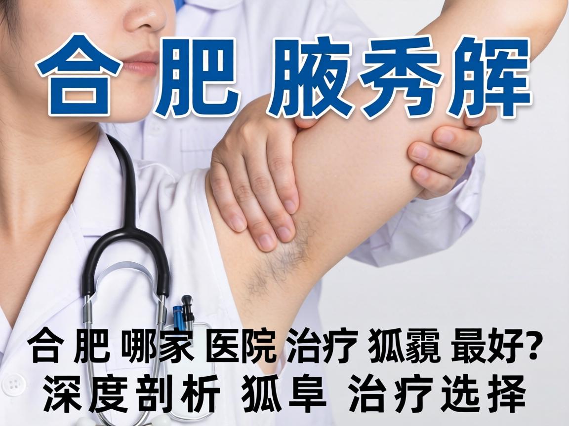 合肥腋秀解析，合肥哪家医院治疗狐臭最好？深度剖析狐臭治疗选择