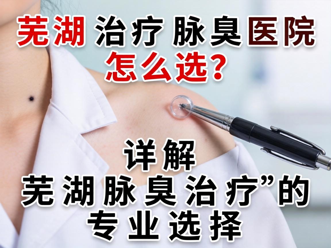 芜湖治疗腋臭医院怎么选？详解芜湖腋臭治疗的专业选择