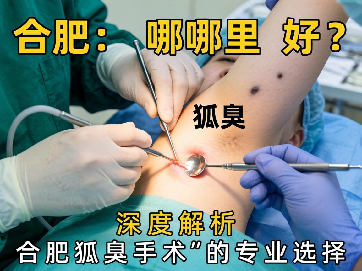 合肥狐臭手术哪里好？深度解析合肥狐臭手术的专业选择