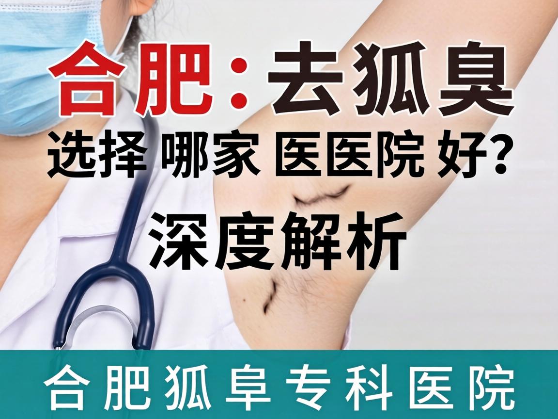 合肥去狐臭选择哪家医院好？深度解析合肥狐臭专科医院