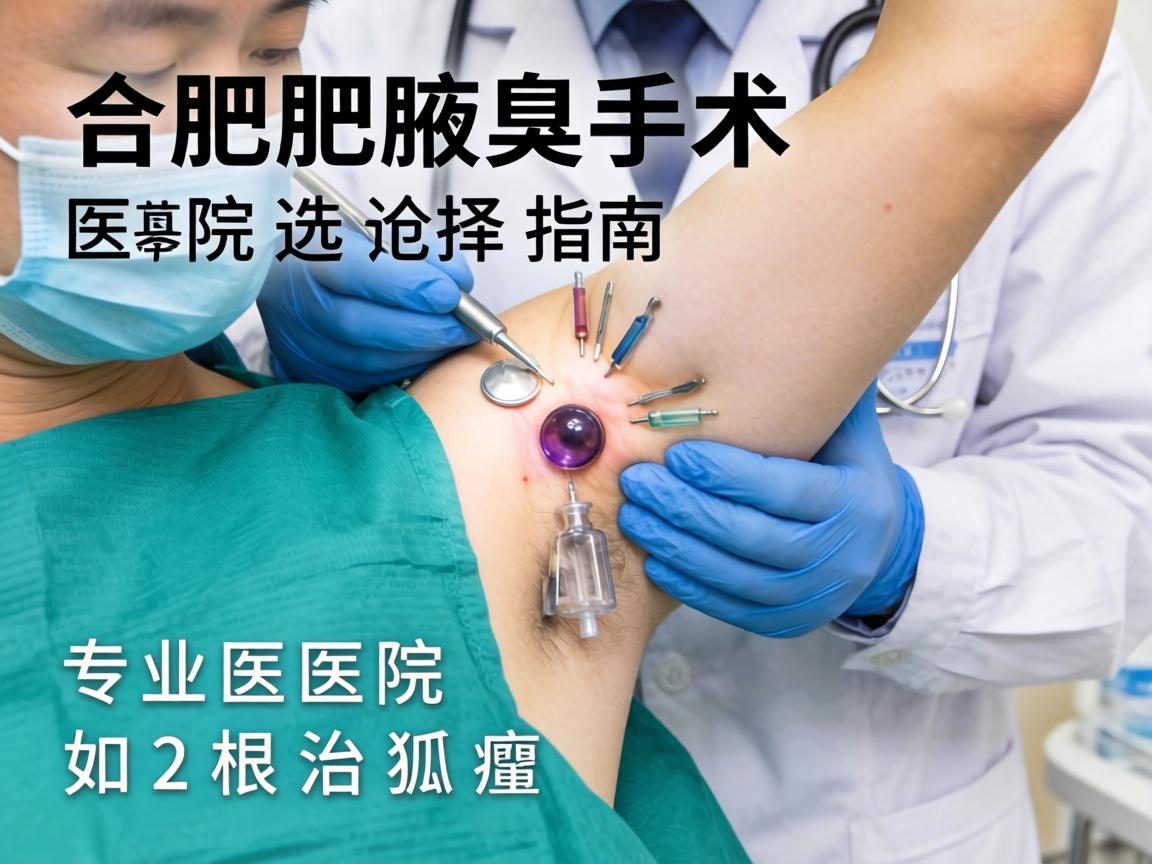 合肥腋臭手术医院选择指南,专业医院如何根治狐臭 合肥腋臭手术医院选择指南,专业医院如何根治狐臭