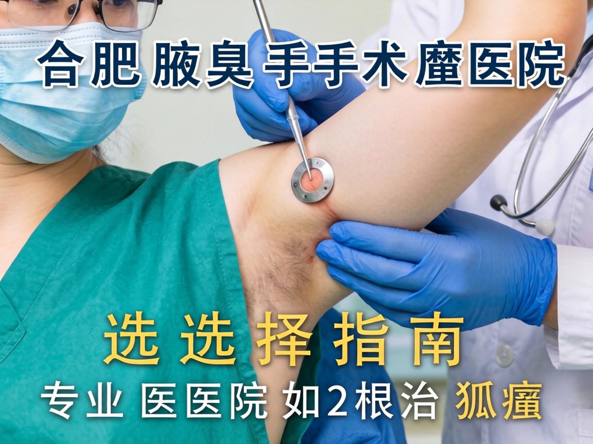 合肥腋臭手术医院选择指南,专业医院如何根治狐臭 合肥腋臭手术医院选择指南,专业医院如何根治狐臭