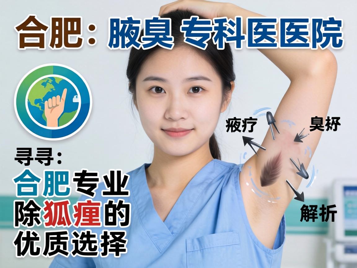 合肥腋臭专科医院解析，探寻合肥专业除狐臭的优质选择