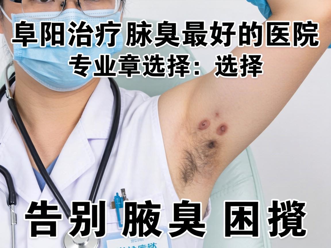 阜阳治疗腋臭最好的医院，专业选择，告别腋臭困扰