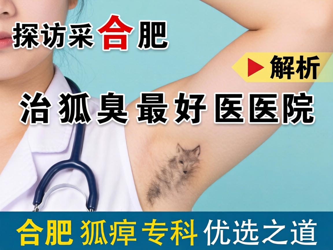 探访合肥治狐臭最好医院,解析合肥狐臭专科优选之道 探访合肥治狐臭最好医院,解析合肥狐臭专科优选之道