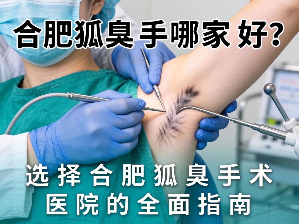 合肥狐臭手术哪家好？选择合肥狐臭手术医院的全面指南