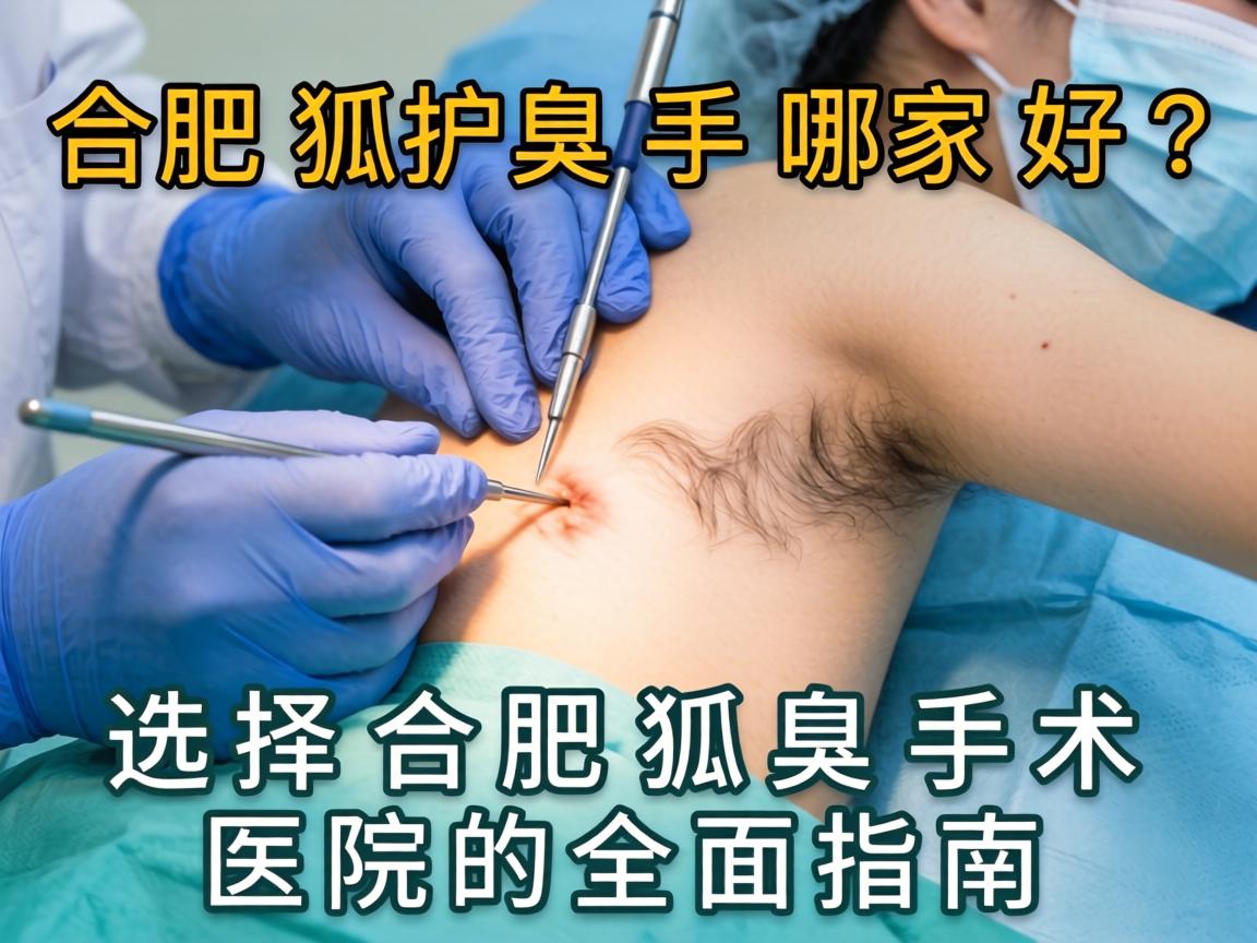 合肥狐臭手术哪家好？选择合肥狐臭手术医院的全面指南