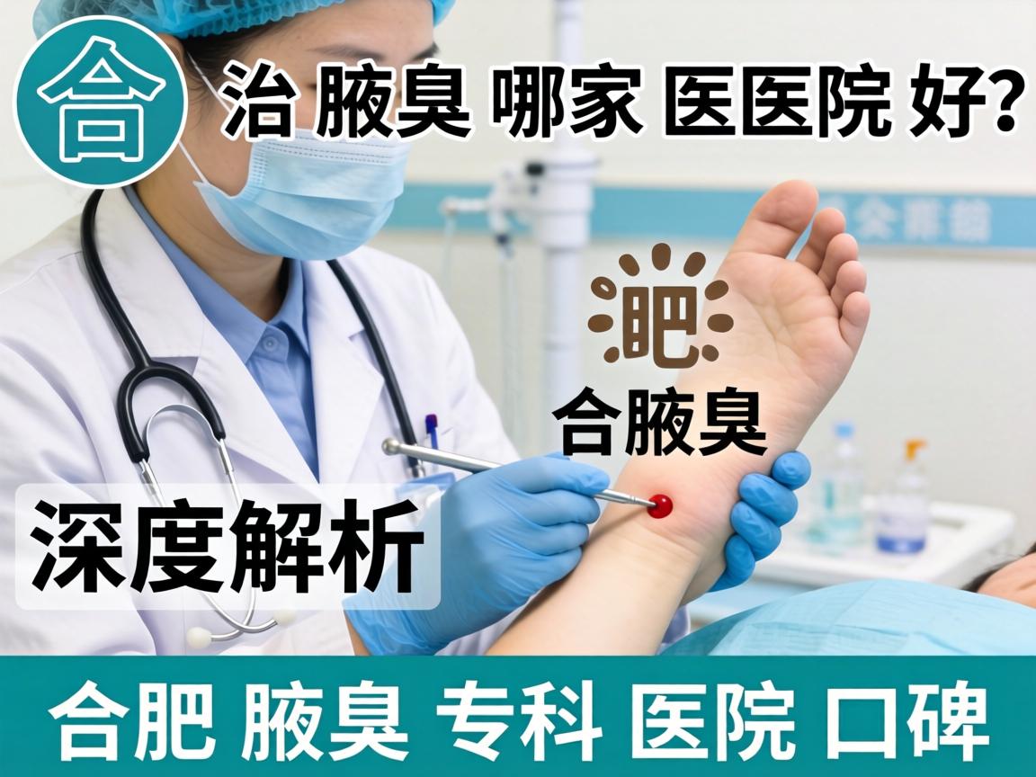 在合肥治腋臭哪家医院好？深度解析合肥腋臭专科医院口碑