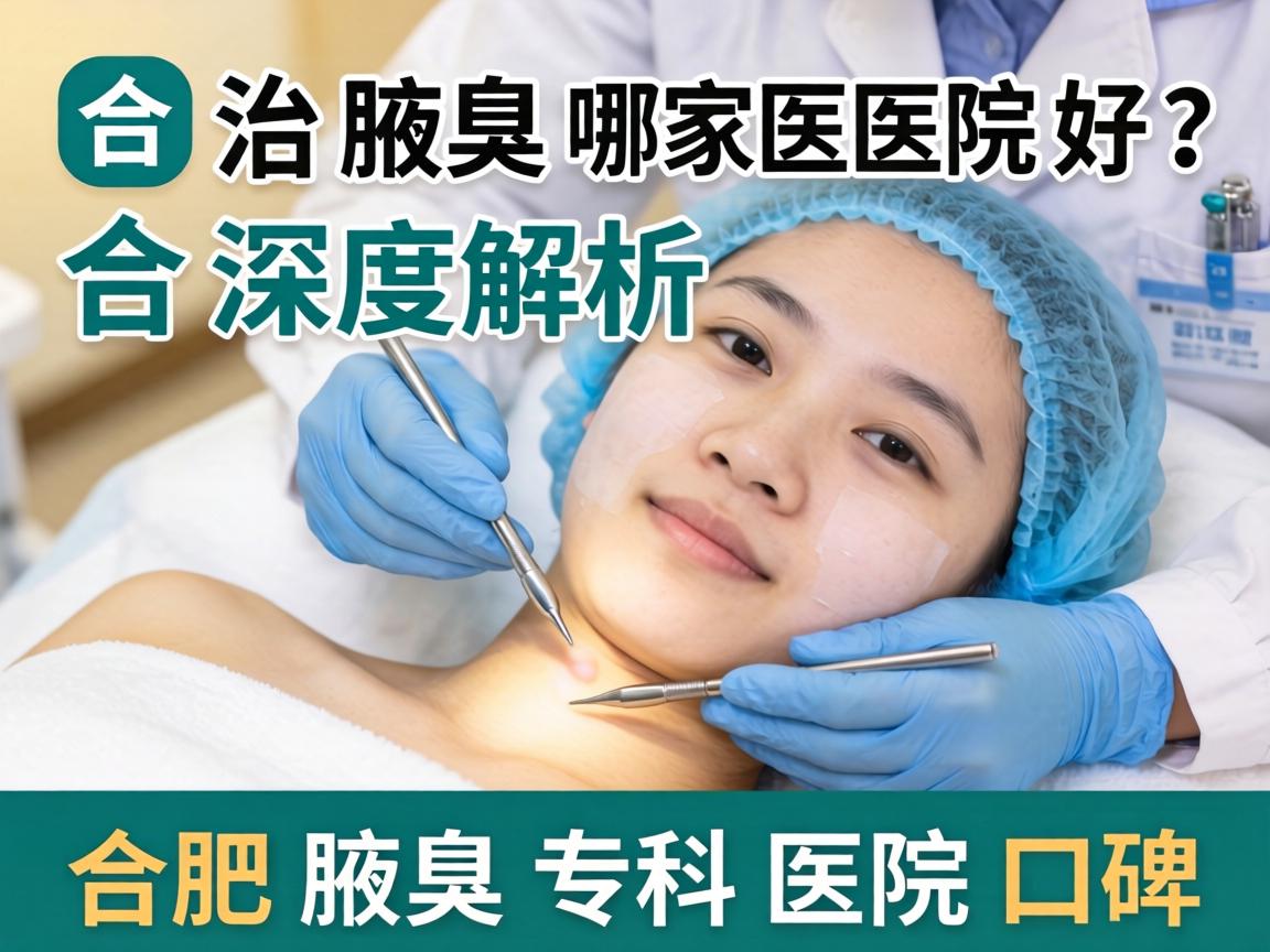 在合肥治腋臭哪家医院好？深度解析合肥腋臭专科医院口碑