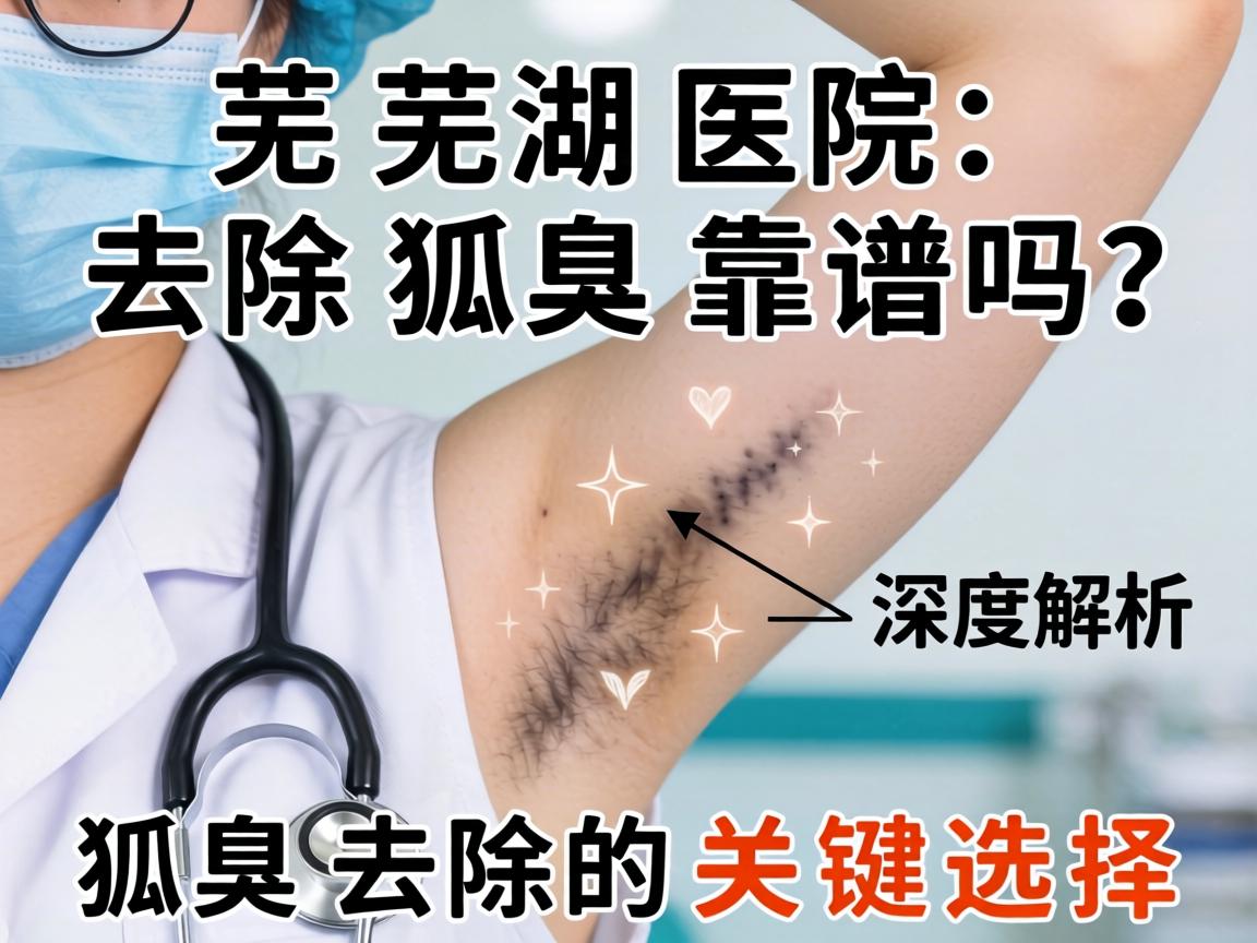 芜湖医院去除狐臭靠谱吗？深度解析狐臭去除的关键选择