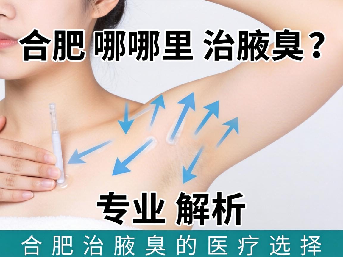 合肥哪里治腋臭？专业解析合肥治腋臭的医疗选择