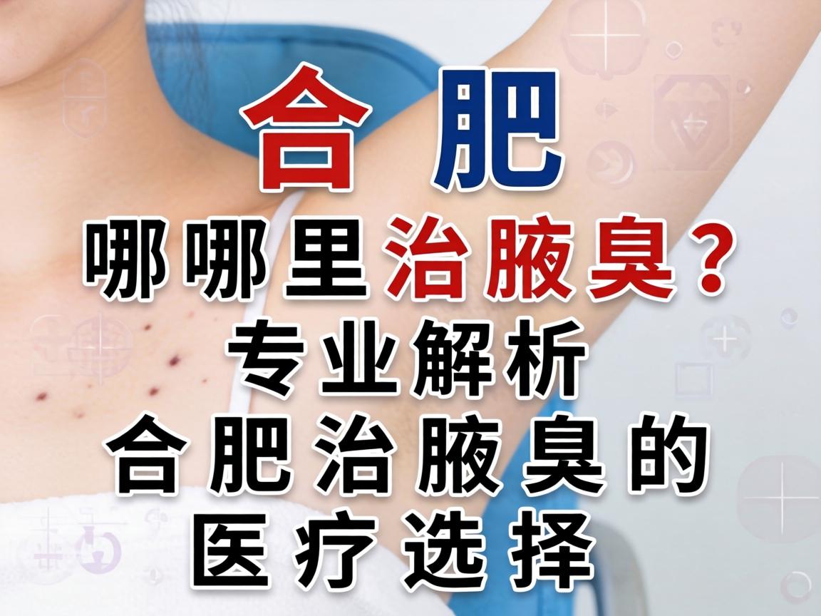 合肥哪里治腋臭？专业解析合肥治腋臭的医疗选择